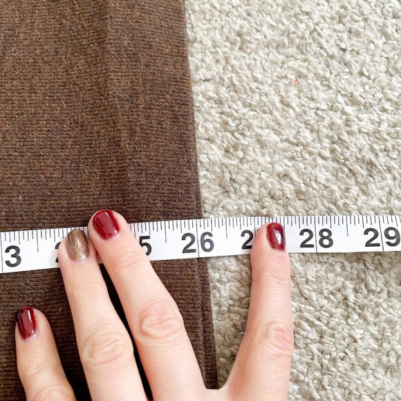 Polo Ralph Lauren Brown Quarter Zip Pullover Sweater Estate Rib Pony, Size Large - Picture 10 of 10